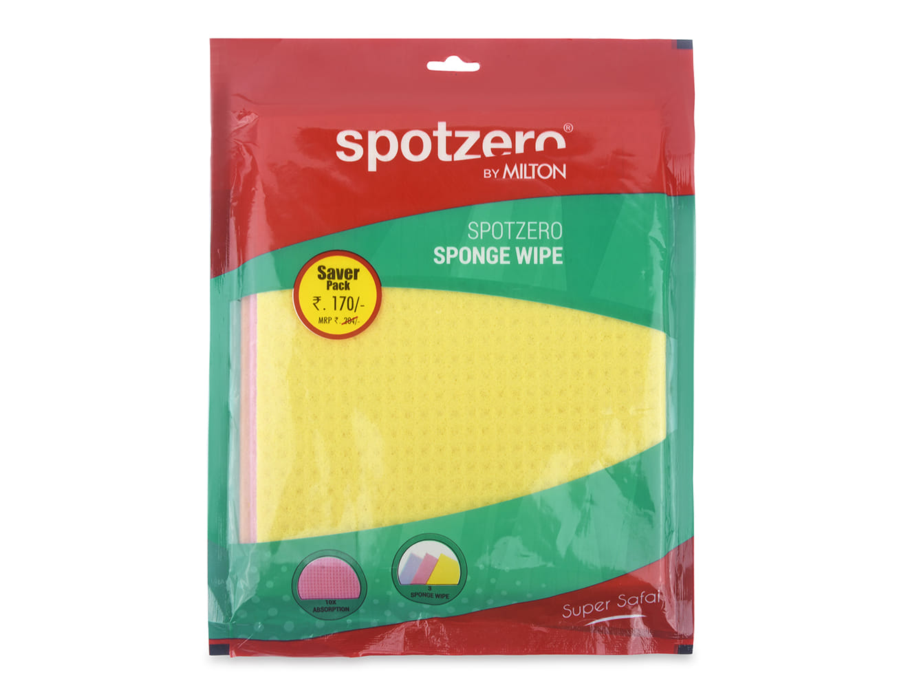 Sponge Wipe (Spotzero by Milton) – Aqua Green