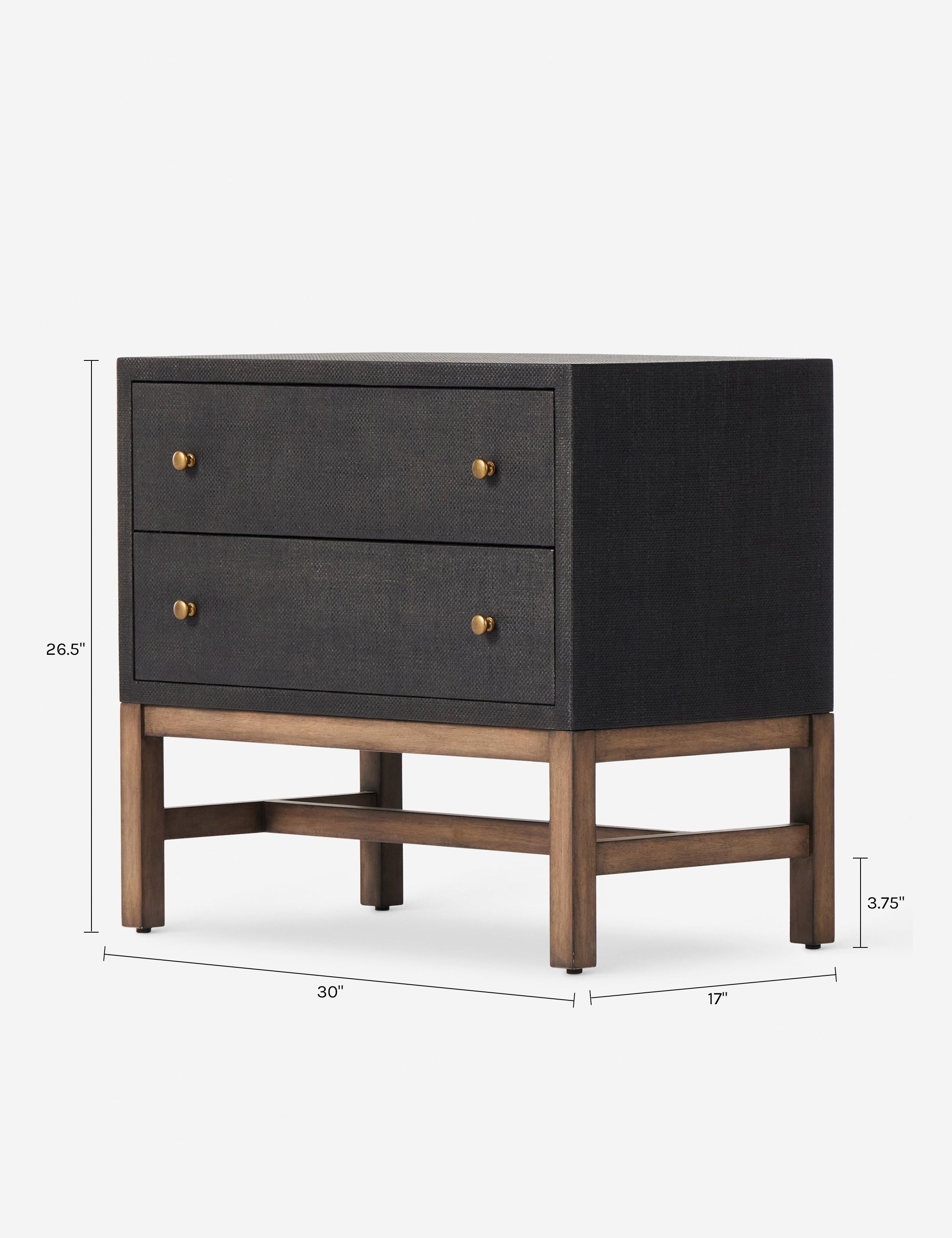 Lulu and Georgia Darina Nightstand – Black - view 8