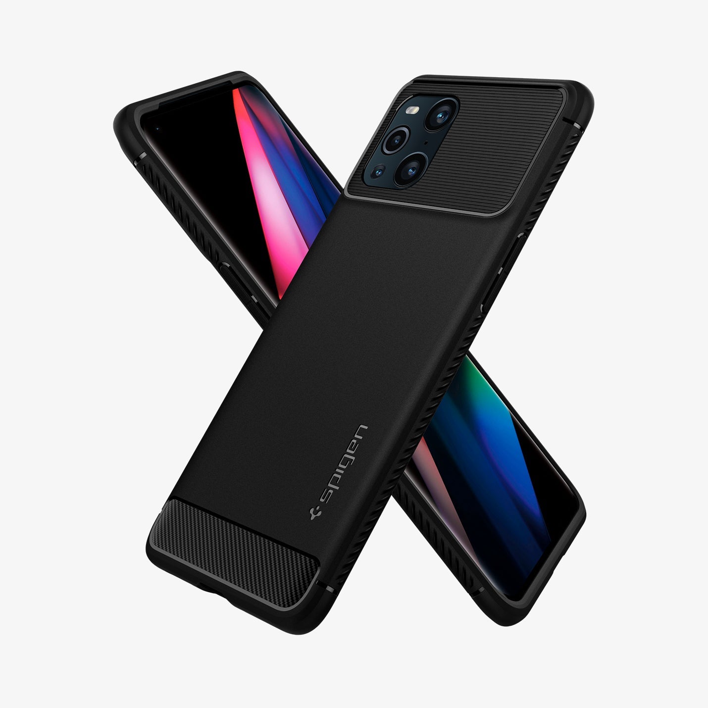 OPPO Find Series - Rugged Armor – Matte Black - view 25