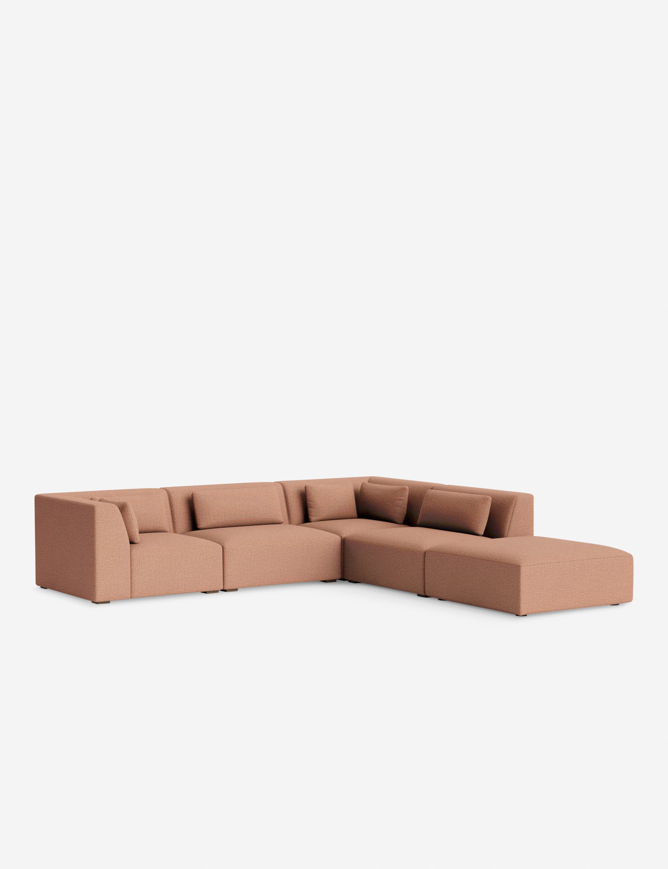 Lulu and Georgia Koh Modular Sectional Sofa With Ottoman - view 56