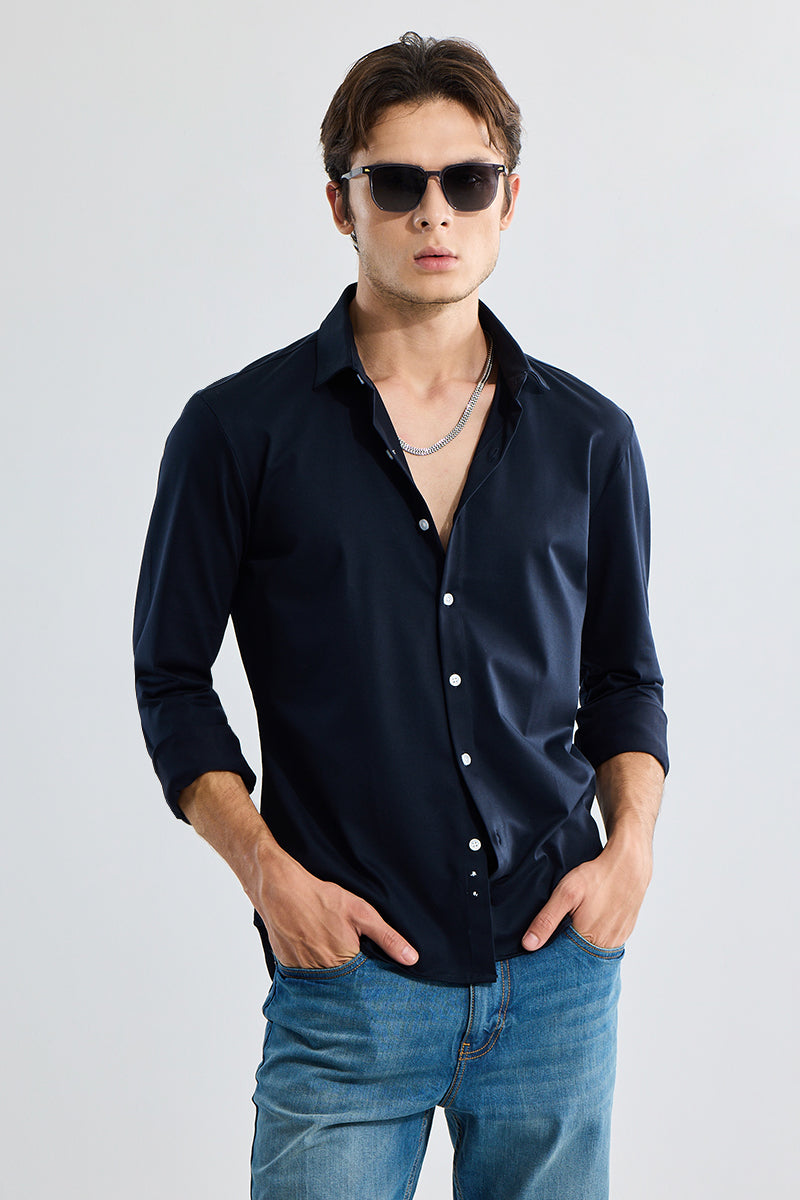 SNITCH EasyFlex Navy Shirt