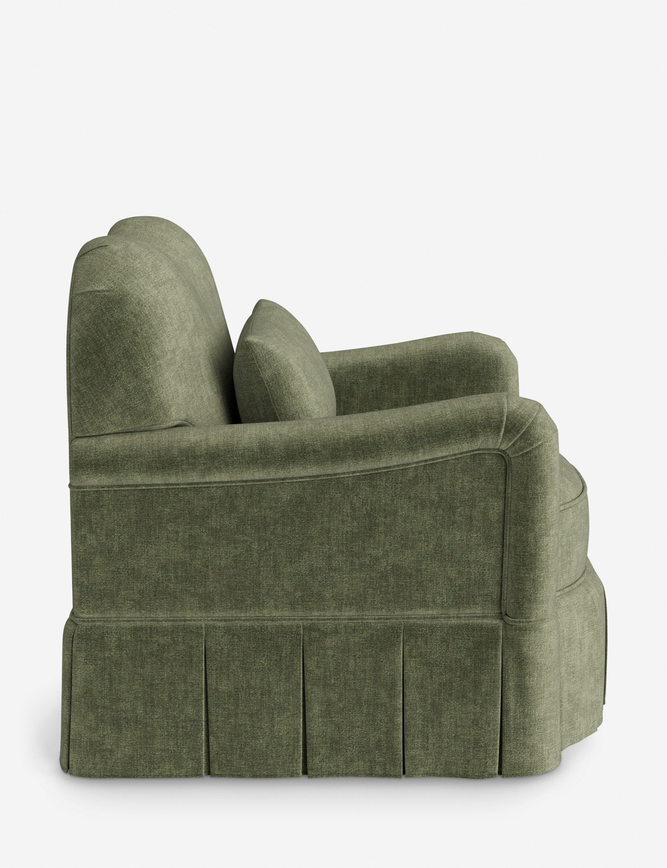Lulu and Georgia Middleton Skirted Accent Chair by Ginny Macdonald - view 160