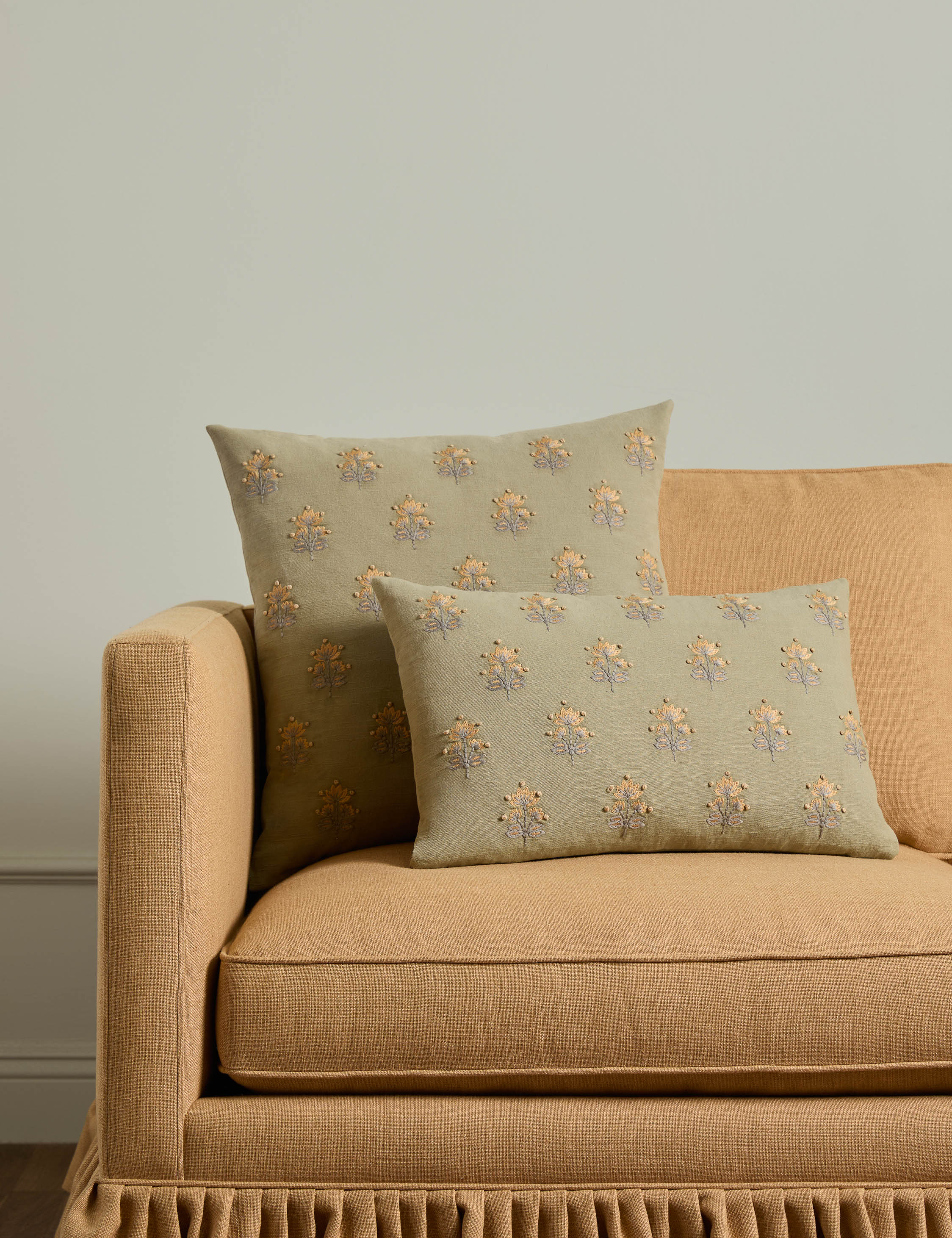 Lulu and Georgia Brive Embroidered Pillow - view 2