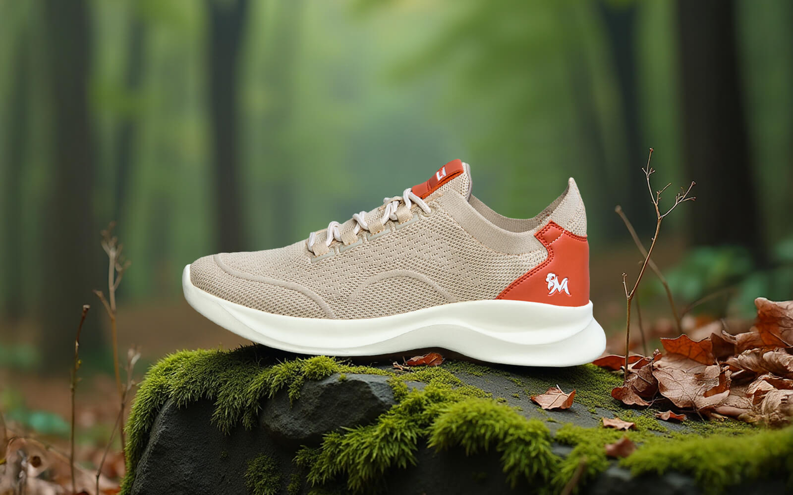 Neeman's The Knit Strides : Ivory - view 11