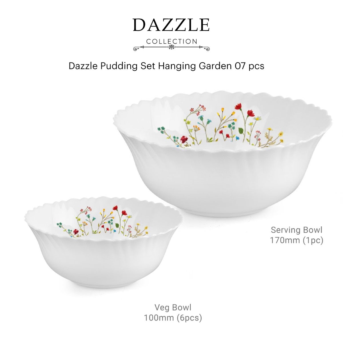 Cello Dazzle Series Pudding Gift Set, 7 Pieces - view 46
