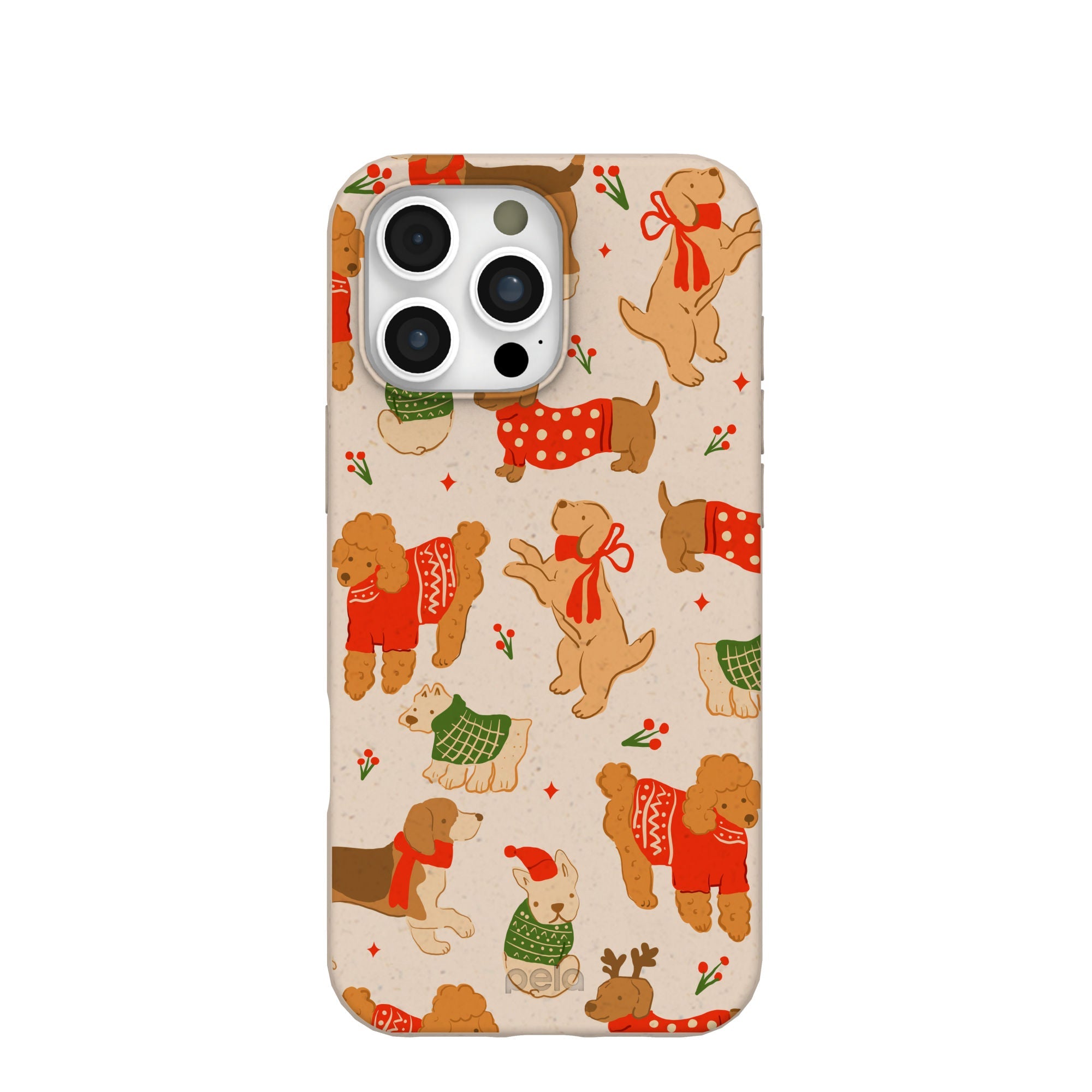 BlackTree Seashell Jolly Doggos iPhone 16 Pro Max Case