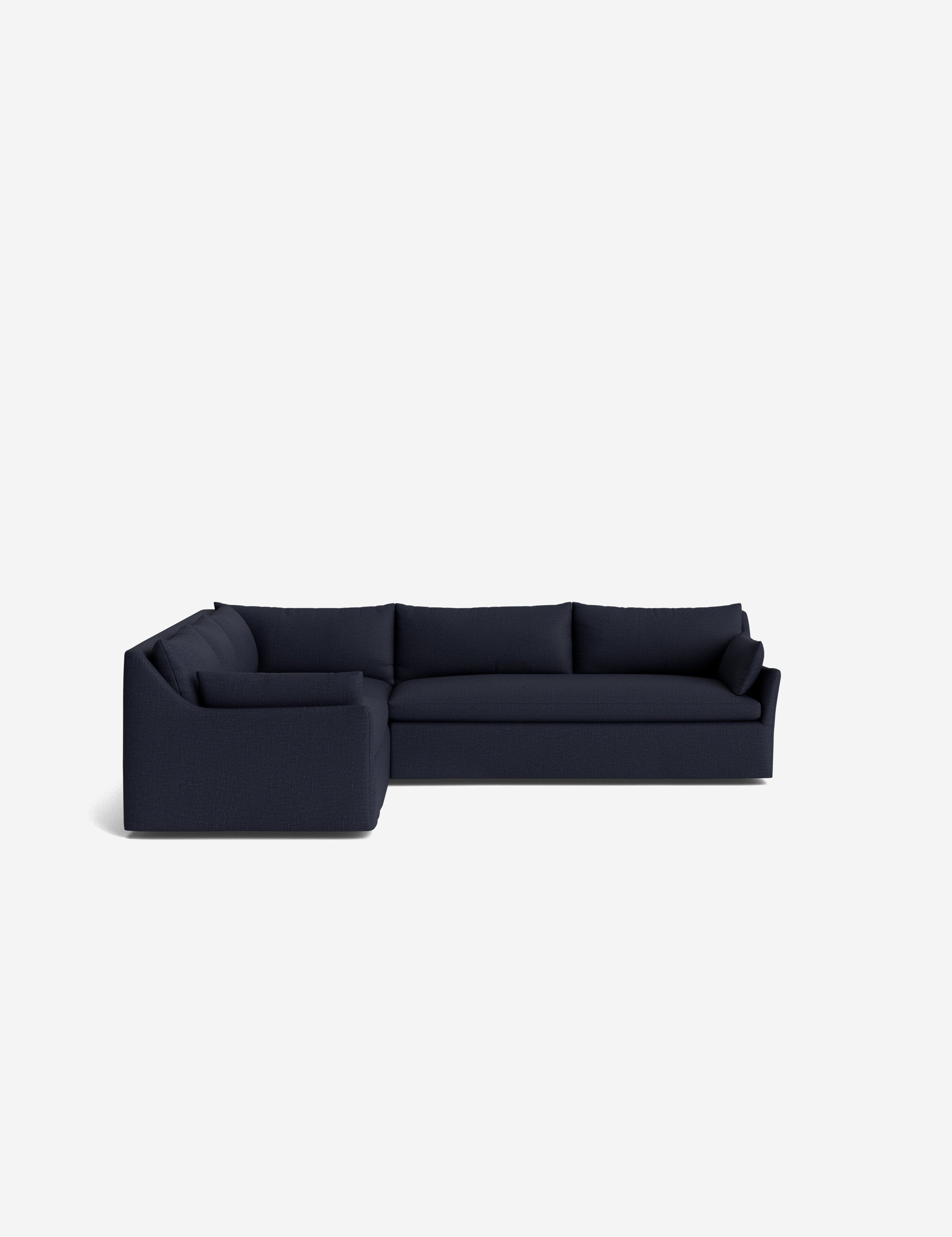 Lulu and Georgia Portola Luxe Depth Slipcover Corner Sectional Sofa - view 94