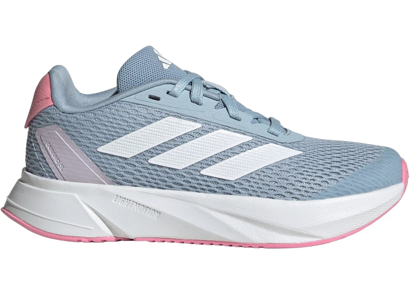 adidas Duramo SL Wonder Blue Cloud White Bliss Pink (GS) - view 2