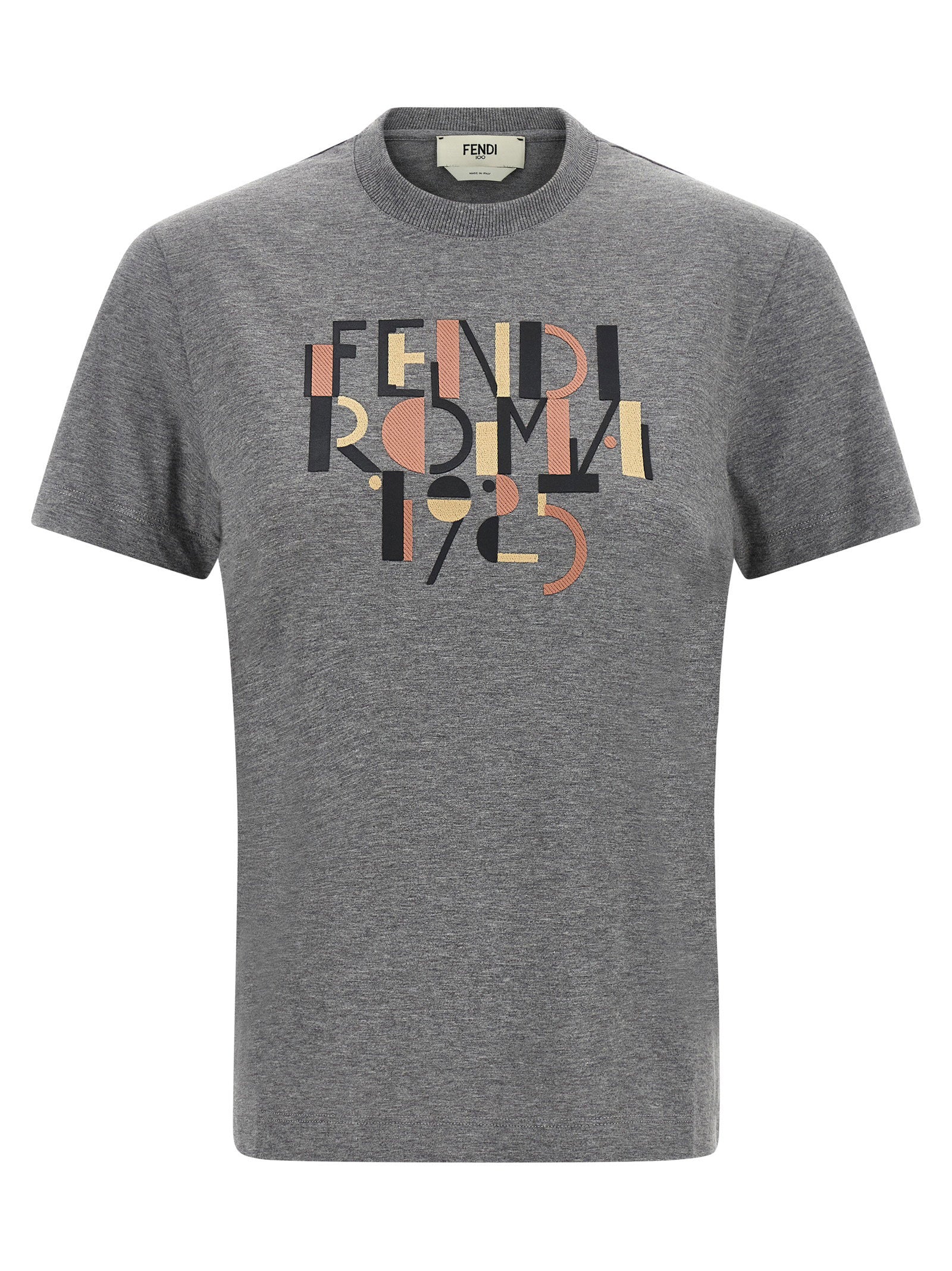 Fendi Roma 1925 T-shirt – 100% cotton
