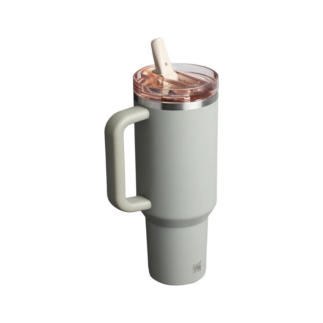 HYPE ELIXIR Stanley Quencher ProTour Flip Straw Tumbler | 40 OZ Sage Grey - view 2