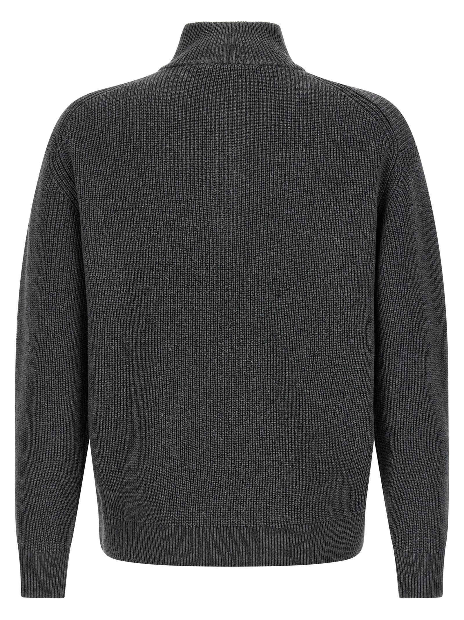 J.w.anderson Half-zip Sweater – 57% wool, 43% cotton - view 2