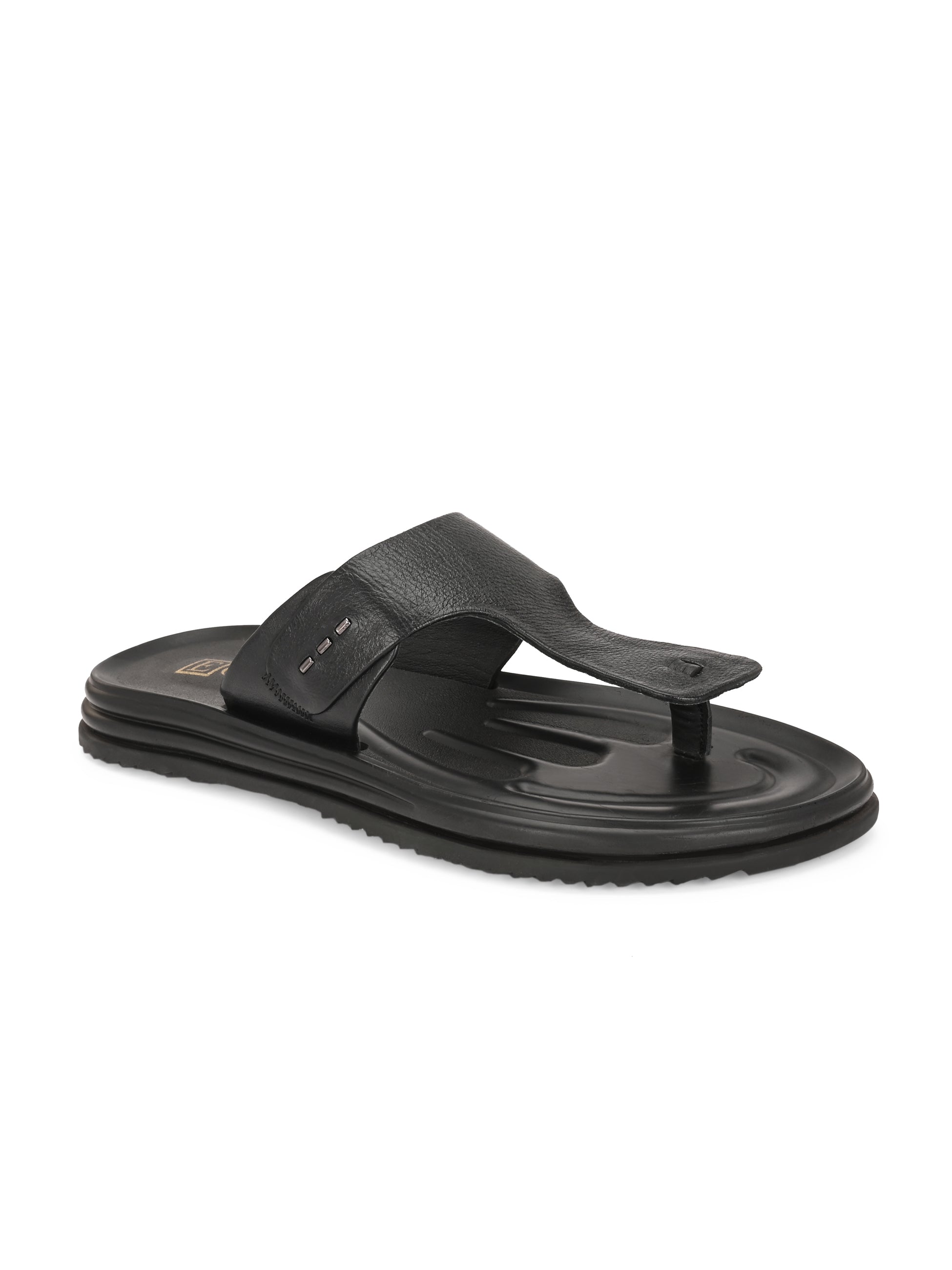 Egoss Shoes Comet Leather Slippers by Aspeerio - view 3