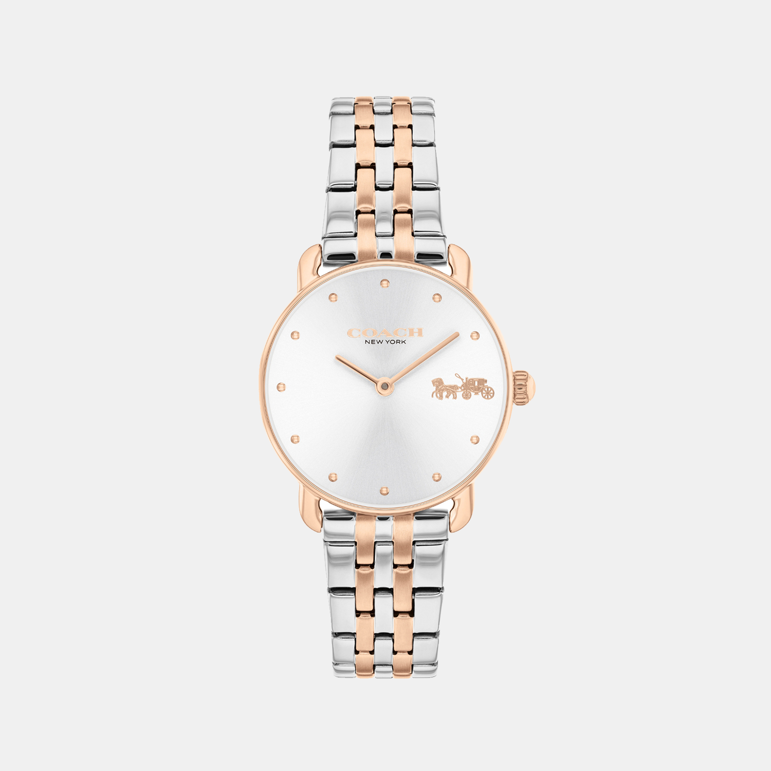 Coach Elliot Women Quartz Silver Dial Analog Stainless Steel Watch 14504304