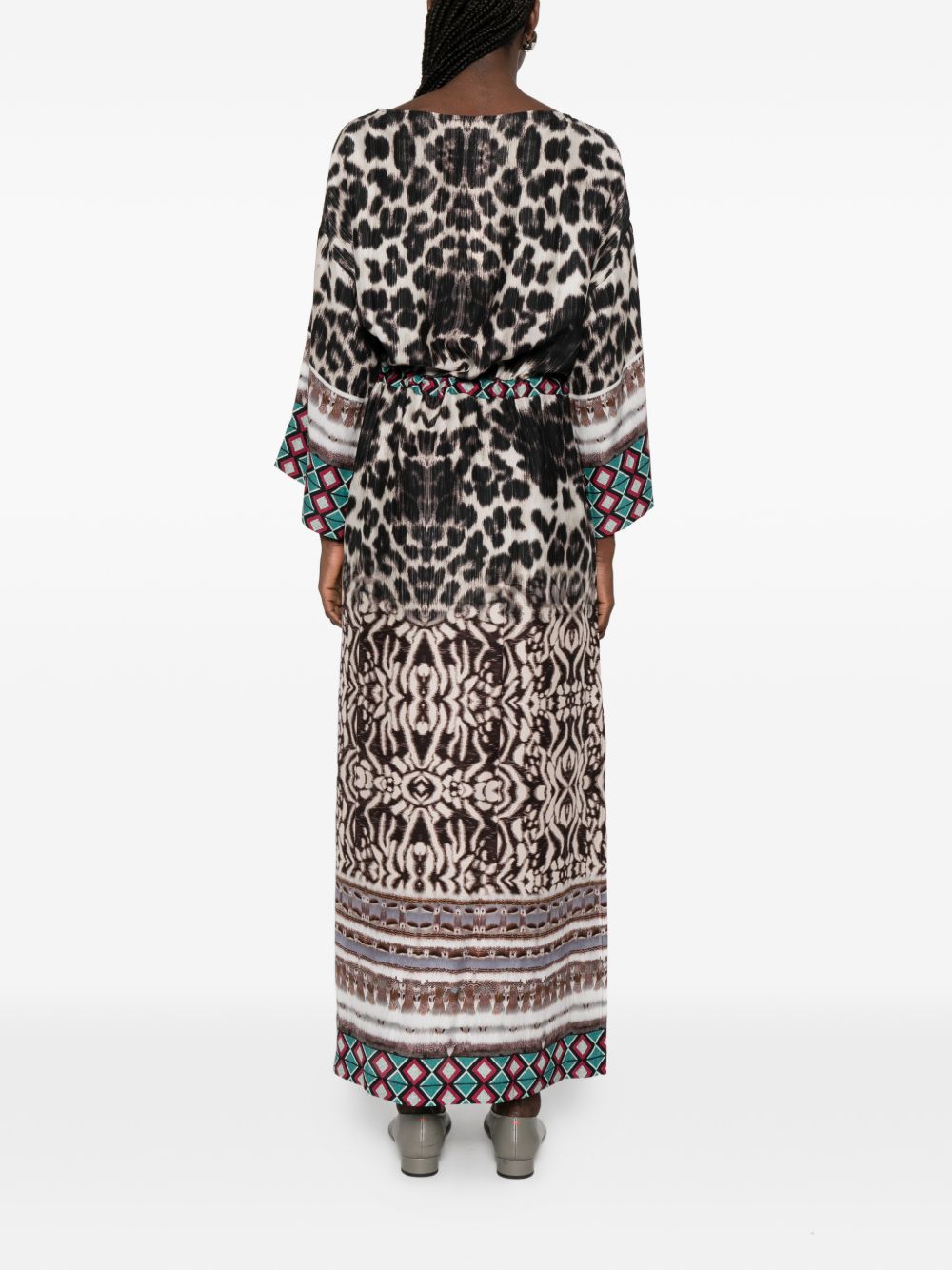 Pierre Louis Mascia Printed silk dress – SILK 100% - view 2