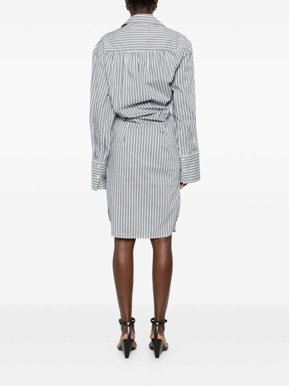 Iro Lazul striped cotton dress - view 2