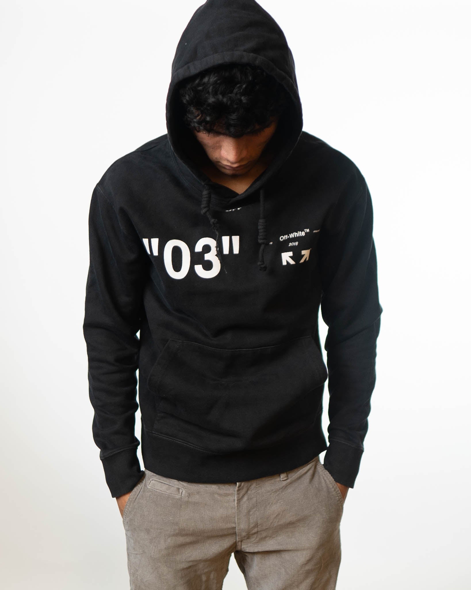 Off-White 03 Hoodie Black