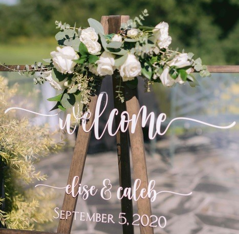 fiftyflowers.com Chic White and Green Riverside Wedding - view 2