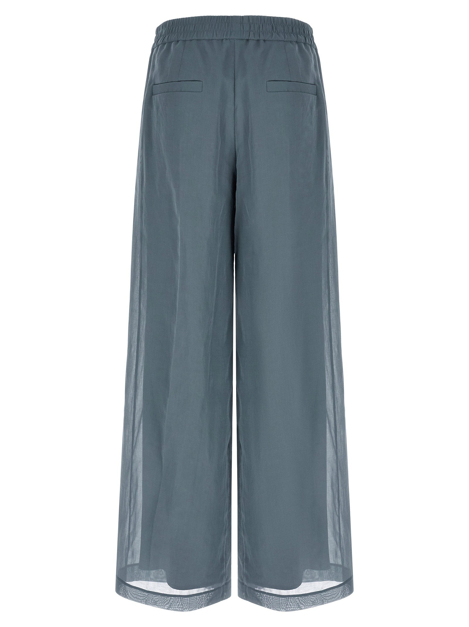 Brunello Cucinelli Loose Track Pants – 100% cotton - view 2