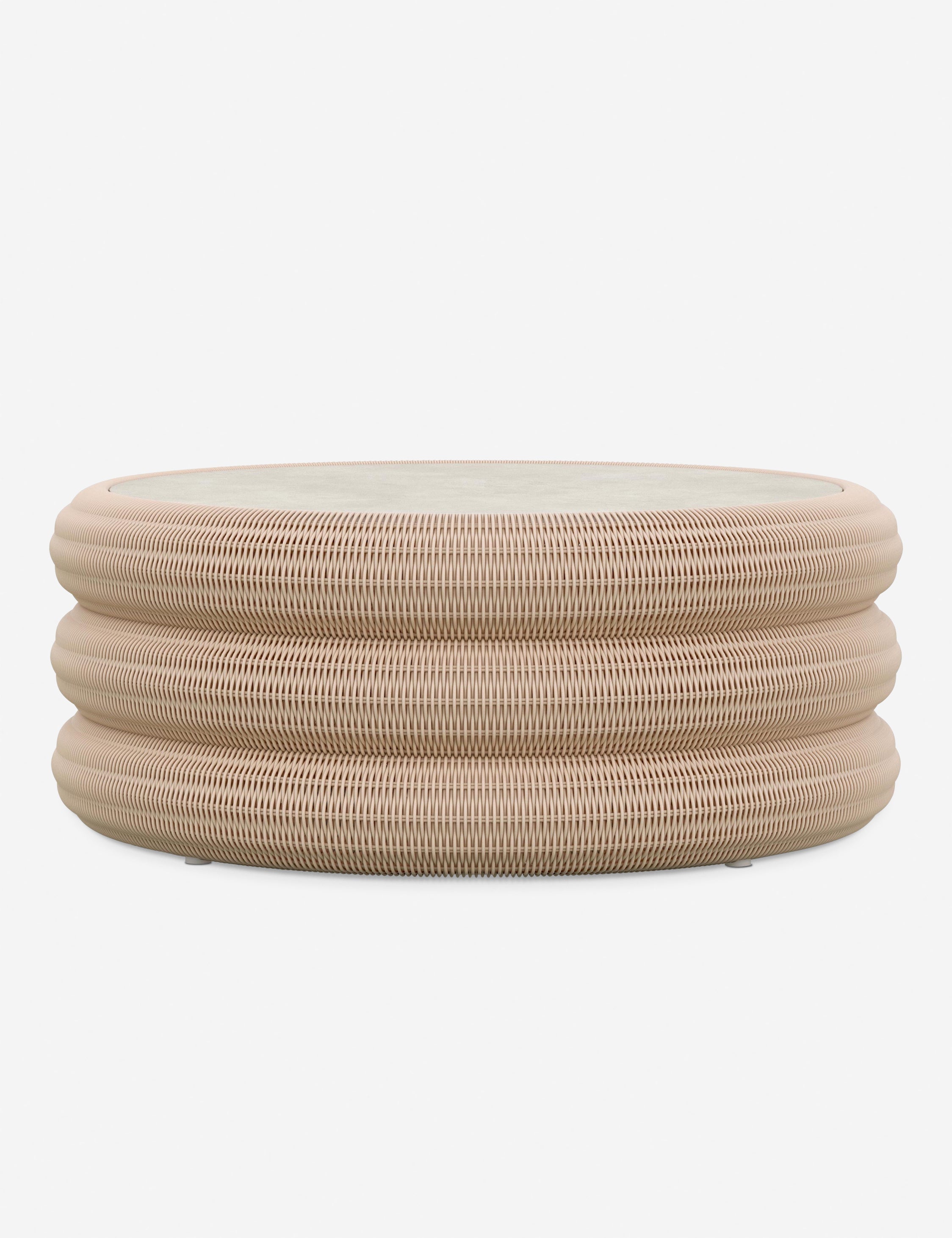 Lulu and Georgia Castaneda Indoor / Outdoor Round Coffee Table - view 2