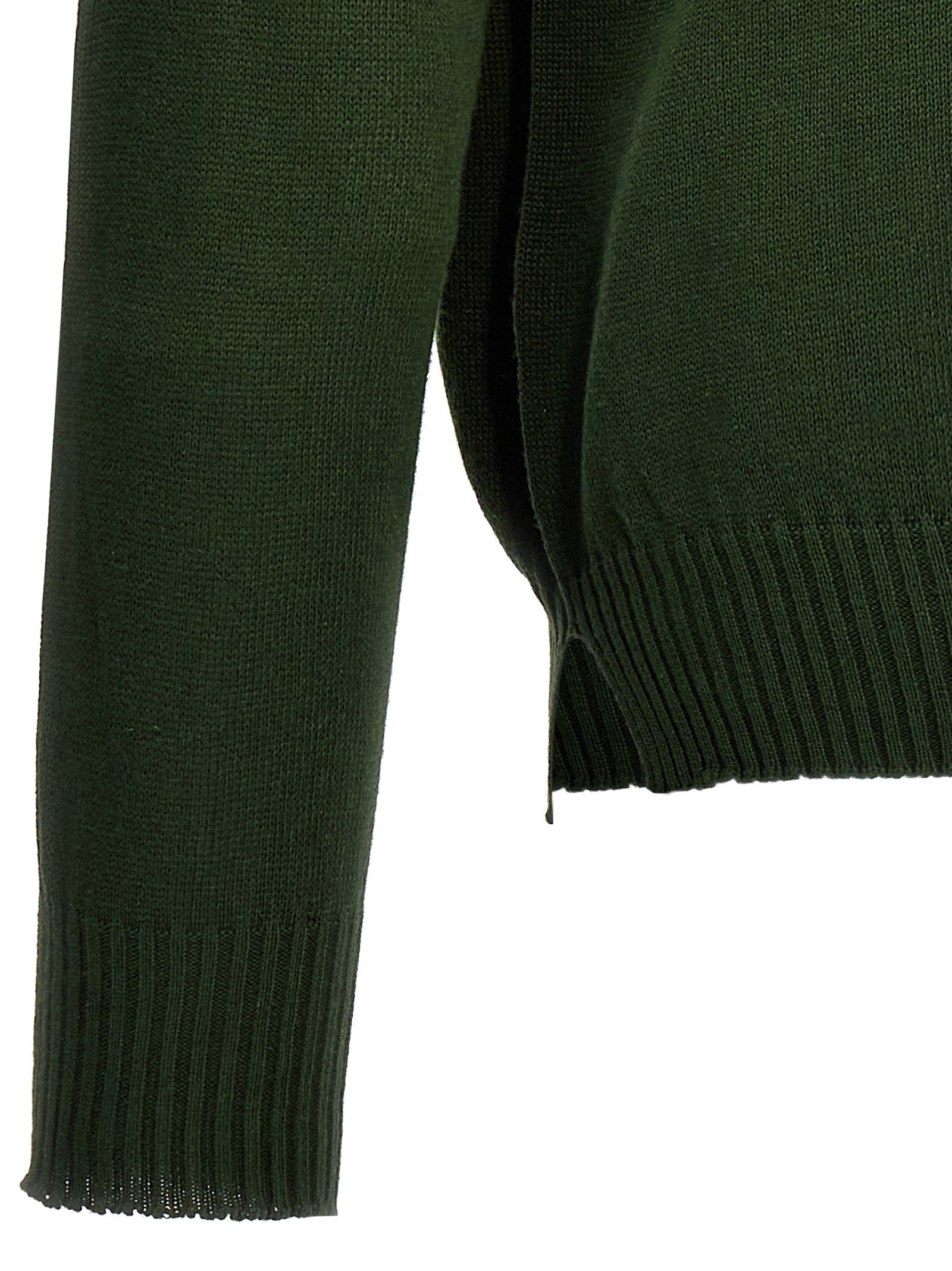 Ma'ry'ya Crew-neck Sweater – 85% cotton 15% cashmere - view 4