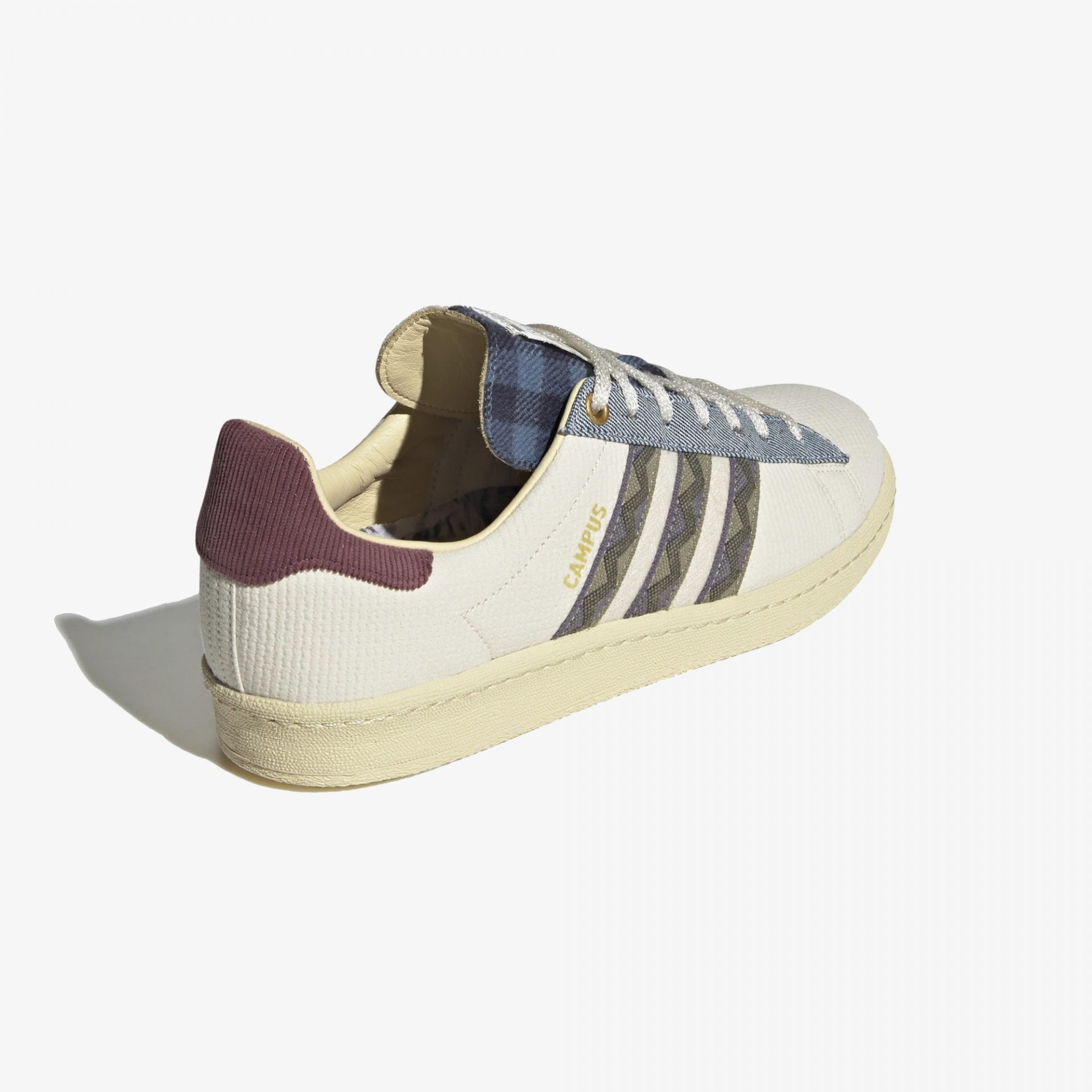 Adidas Originals | CAMPUS 80s { WONWHI/ORBGRN - view 2
