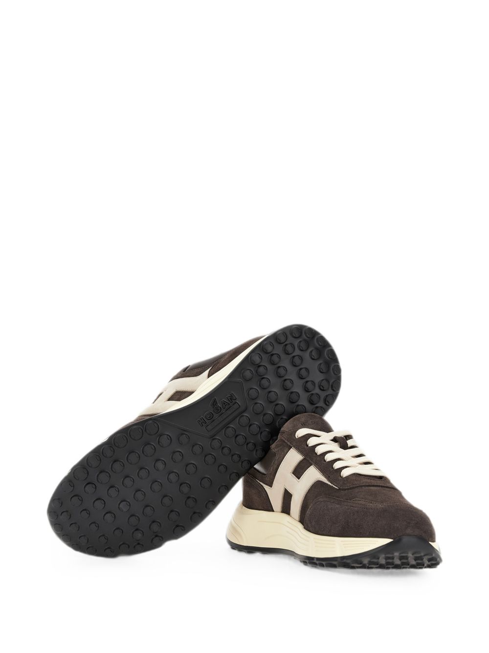 HOGAN Sneakers BROWN – Calf Leather 100% - view 3