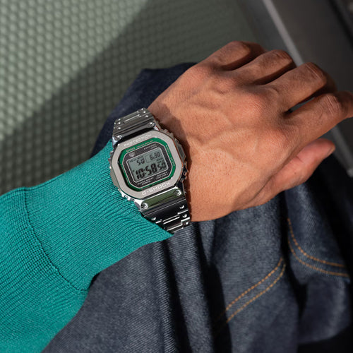 Casio G-Shock FULL METAL 5000 Series Green Dial Men 43.2mm G1628 GMW-B5000D-3 - view 2