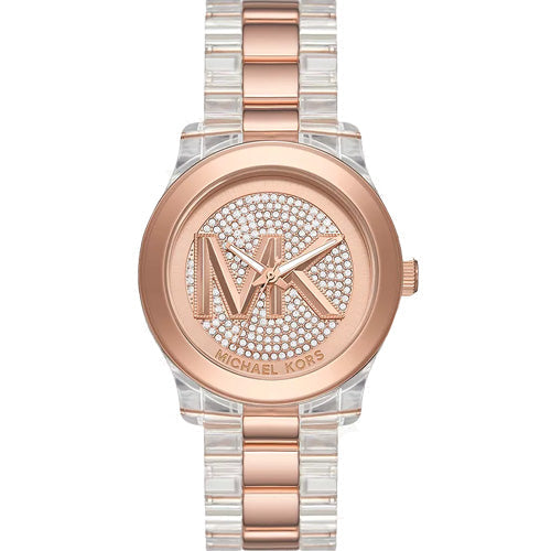 Runway pave rose – Michael Kors Runway Pave & Rose Gold Dial 38mm