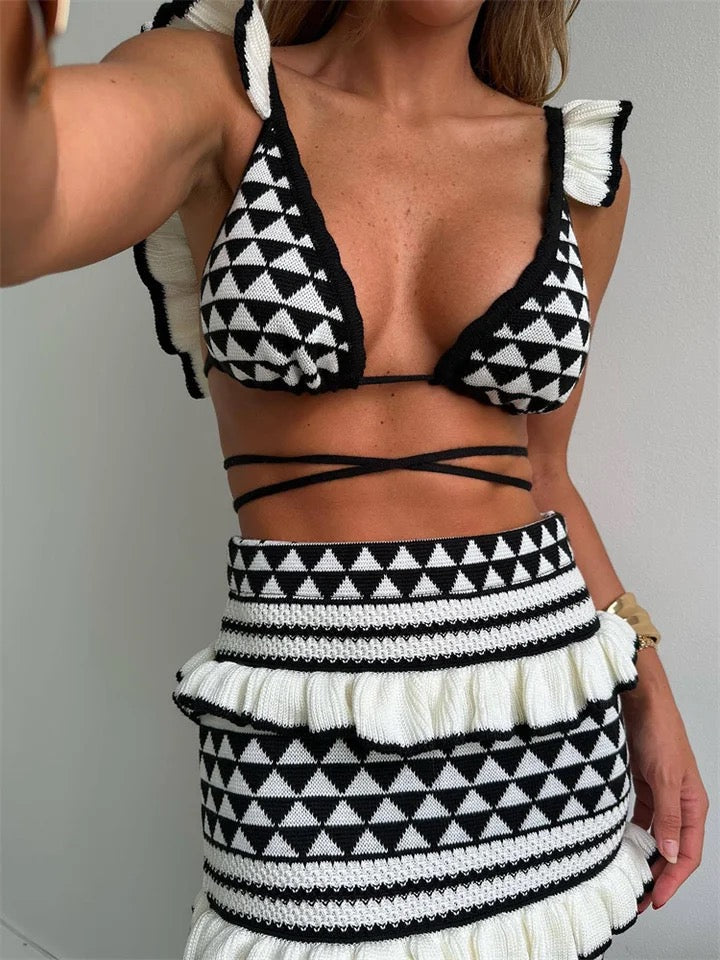 Alamode By Akanksha Farry Crochet Holiday Coord - Resortwear - view 2