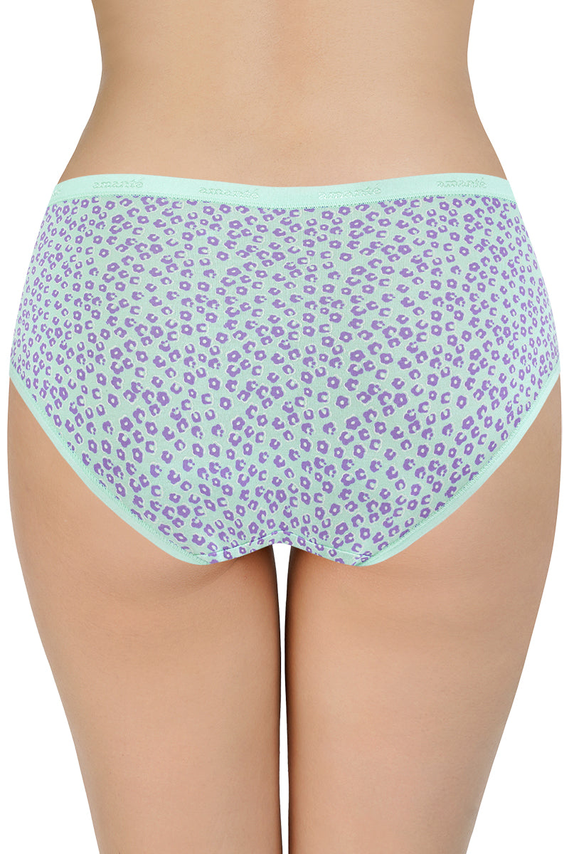 Amante Low Rise Print Hipster Panties (Pack of 3) - view 5