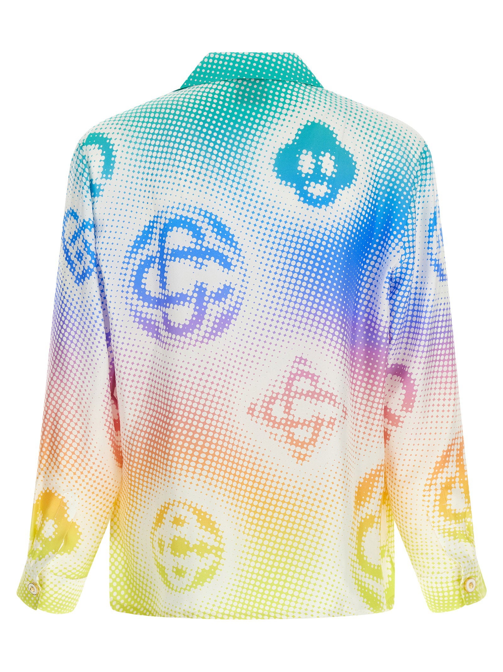 Casablanca Halftone Logo Shirt – 100% silk - view 2