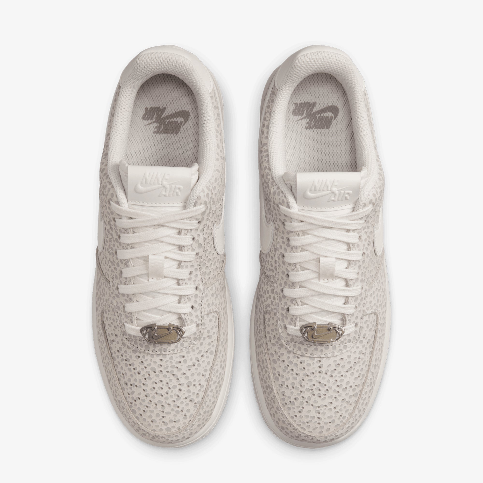 Nike | AIR FORCE 1 '07 PREMIUM { PHANTOM/METALLIC SILVER-SAIL - view 2