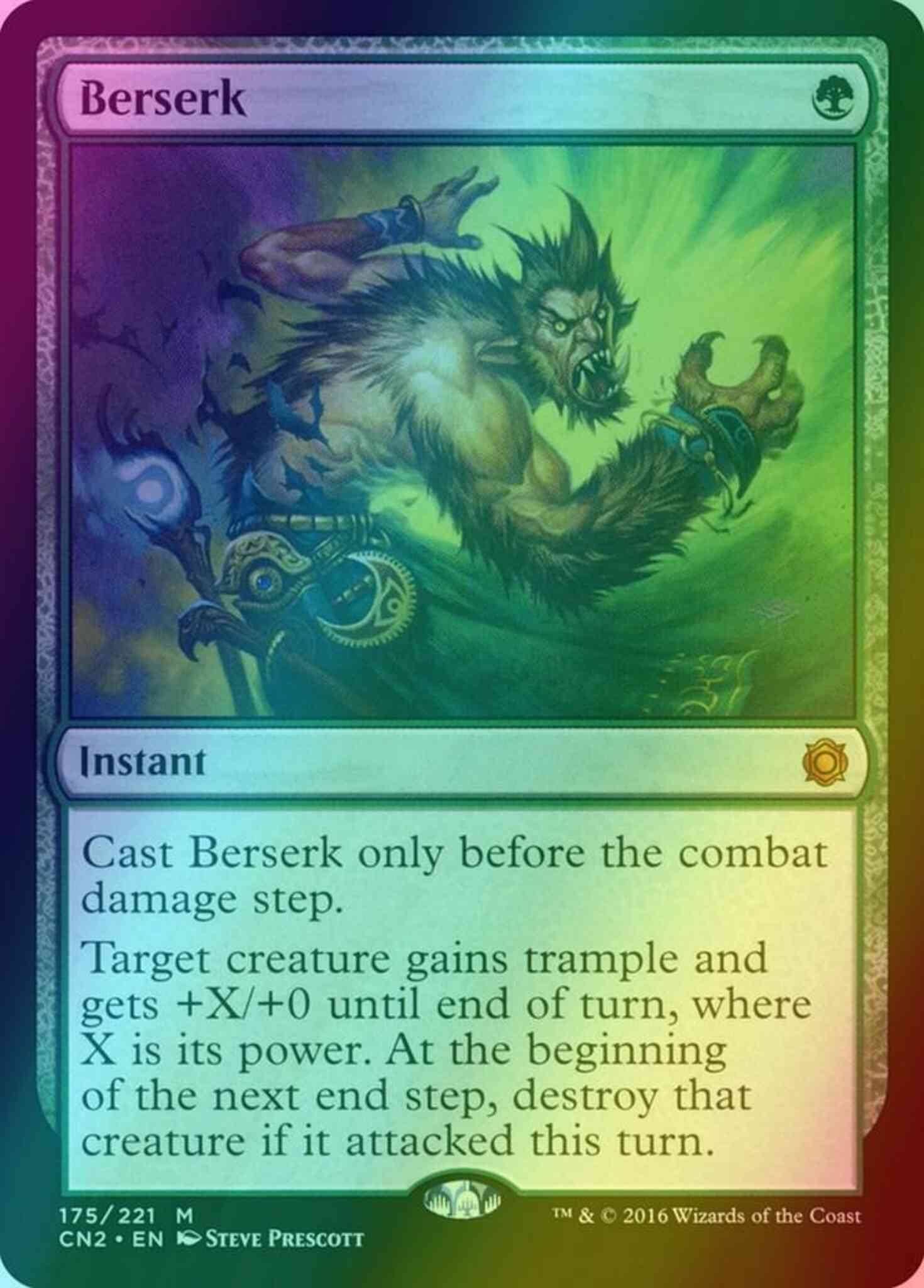 Berserk 175 conspiracy – Magic Berserk [175] [Conspiracy Take The Crown] [Foil]