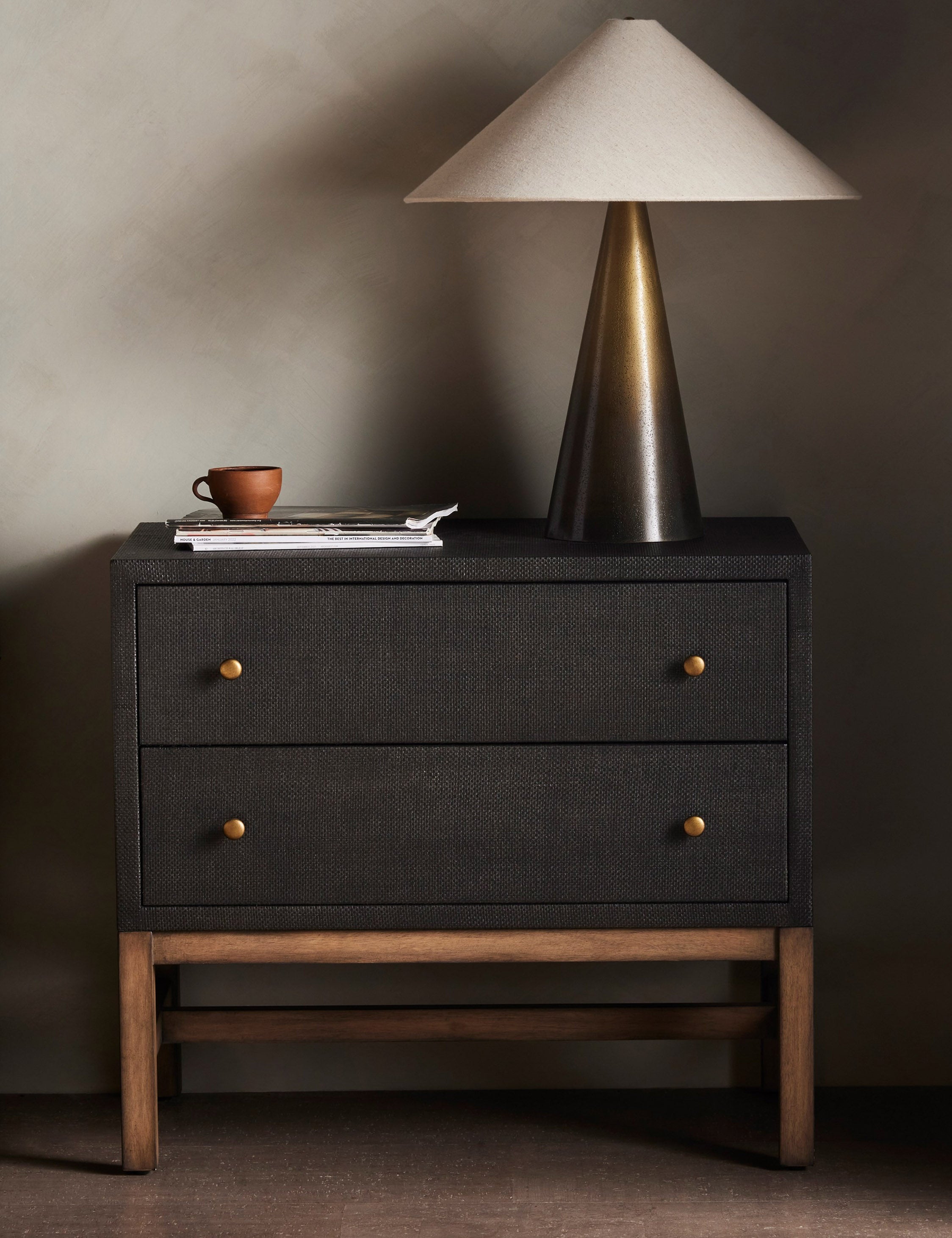 Lulu and Georgia Darina Nightstand – Black - view 2
