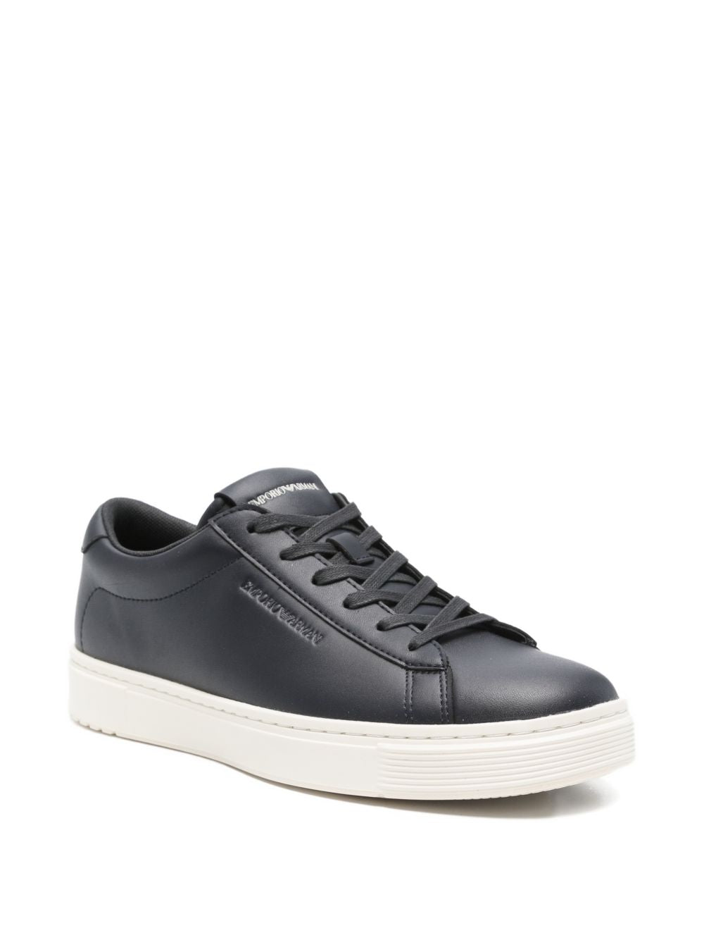 Emporio Armani Leather sneakers - view 2