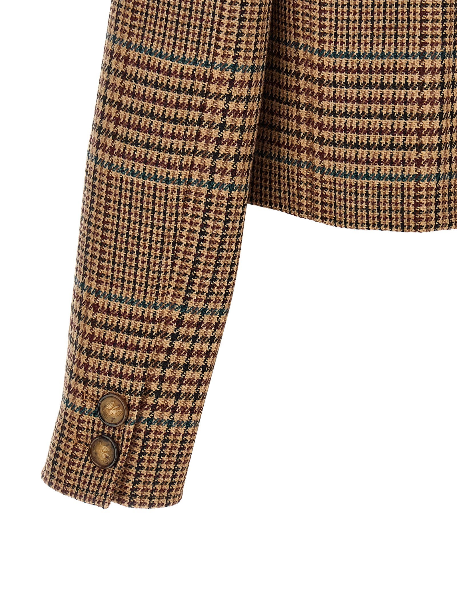 Etro Prince Of Wales Blazer – 100% wool - view 4