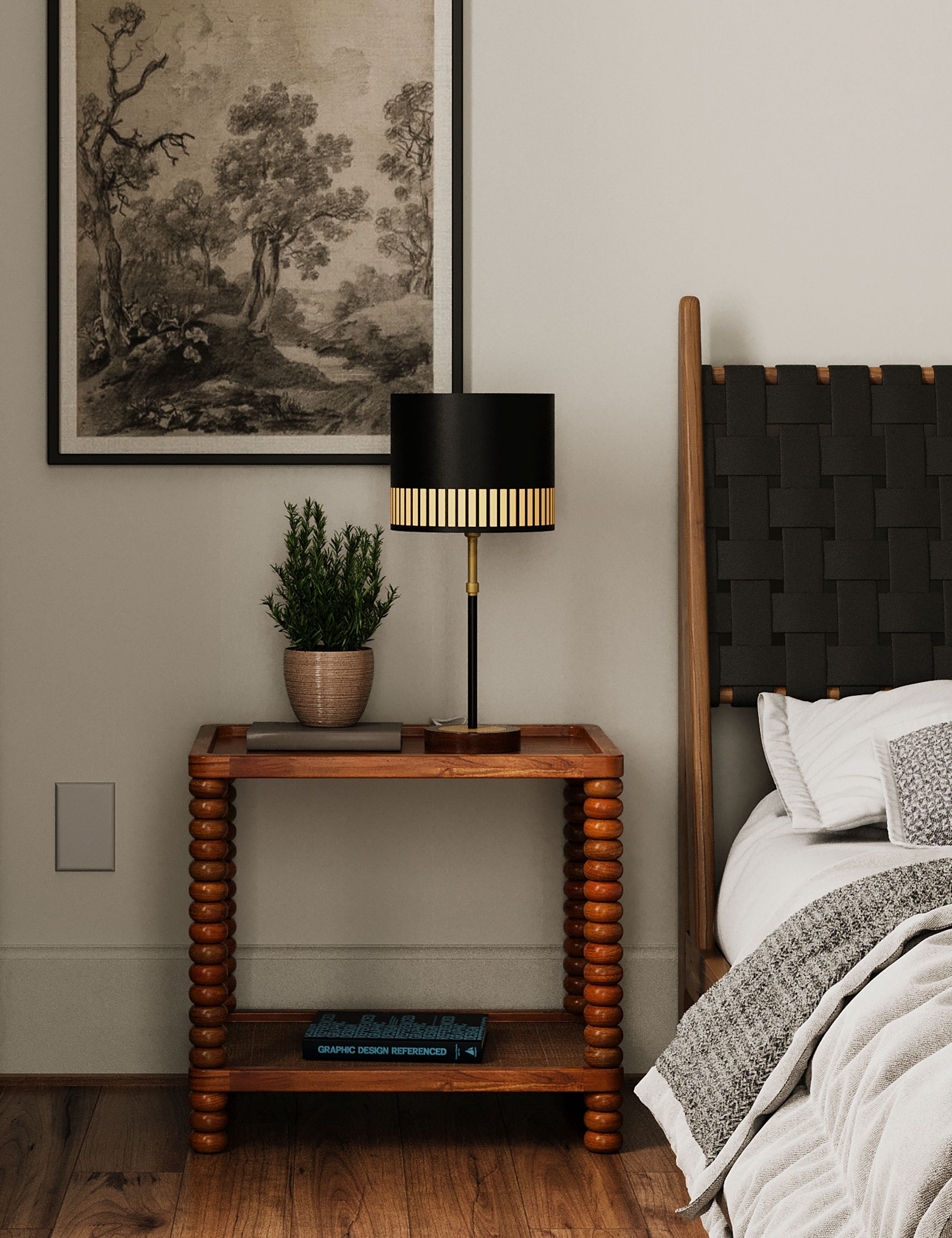 Lulu and Georgia Dowd Side Table – Chestnut - view 2