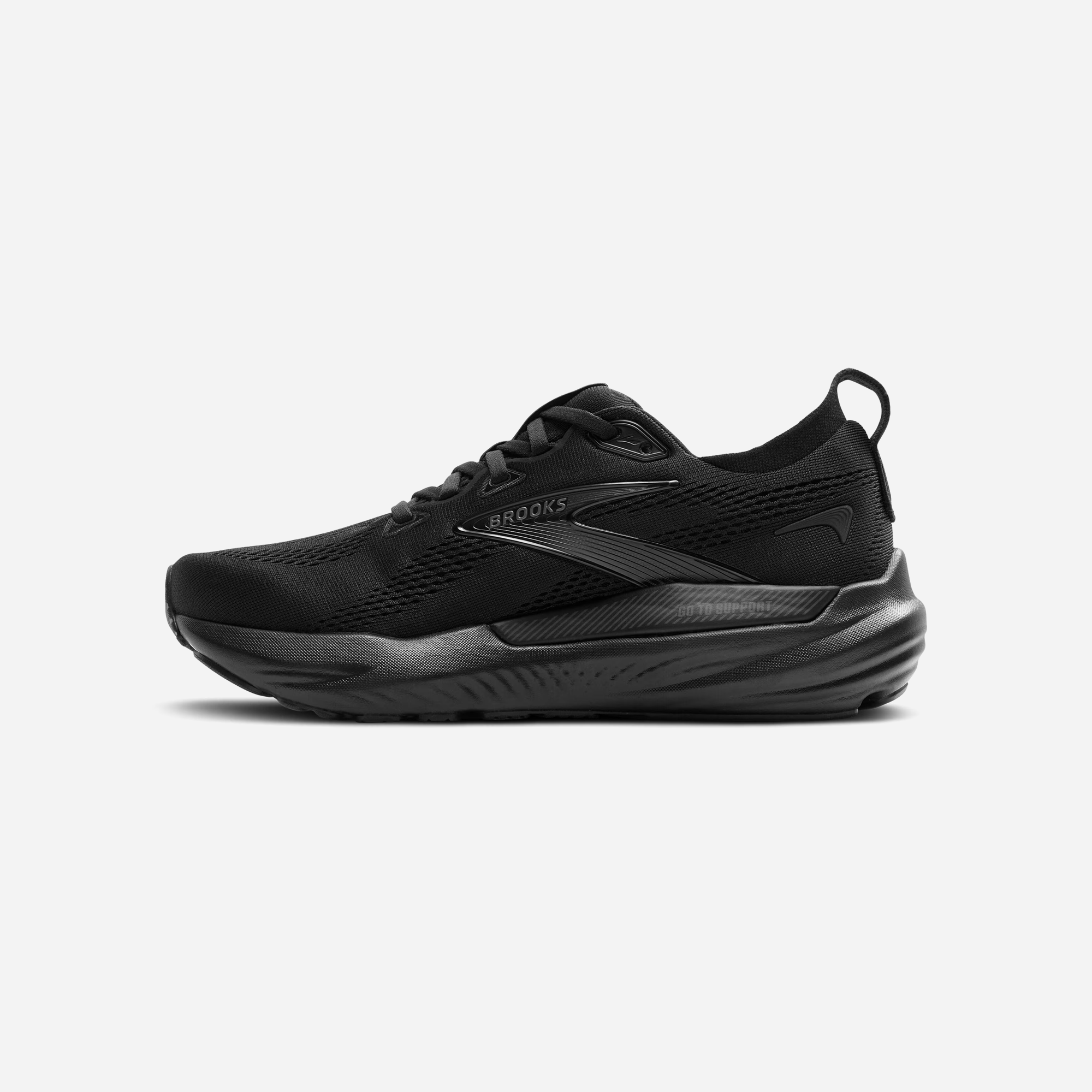 Brooks Glycerin 22 Black Black Ebony - view 3