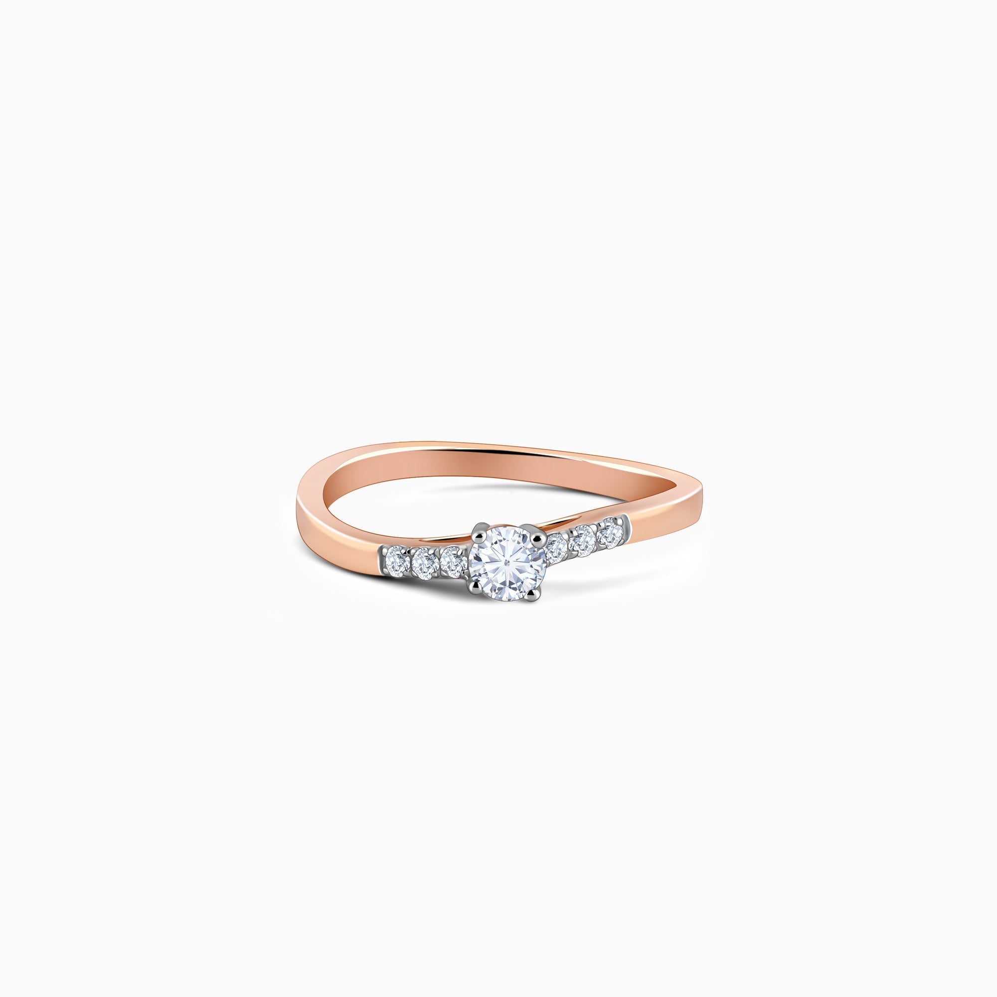 GIVA Jewellery Rose Gold Classic You Ring