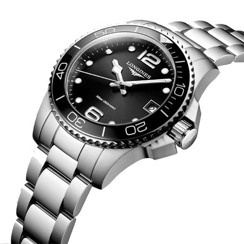 Longines Hydroconquest Sunray Black Dial Women 32mm - view 2