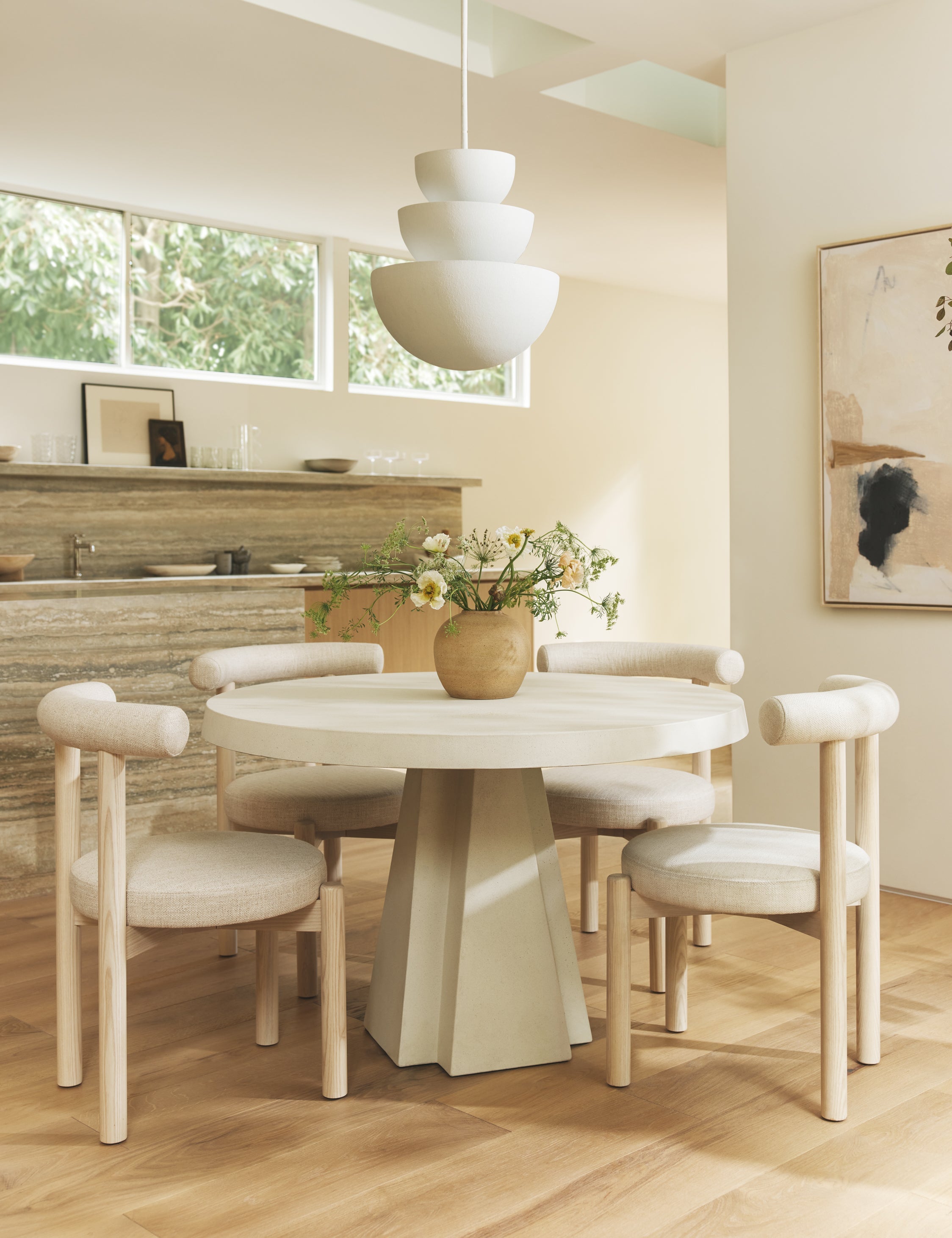 Lulu and Georgia Beaunay Tiered Chandelier by Christiane Lemieux - view 2