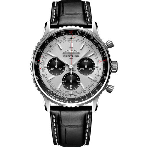 Breitling Navitimer B01 Chronograph white Dial Men 43mm