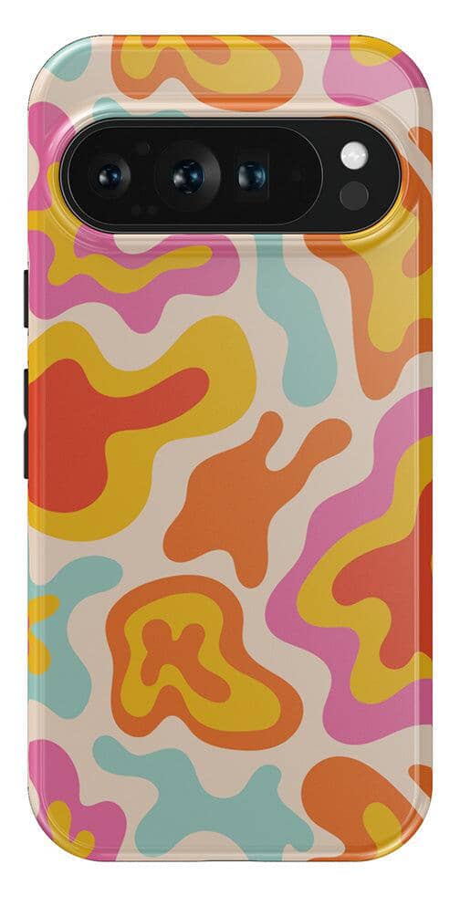 Casetry Tropical Color Splash | Abstract Retro Google Pixel Case - view 15