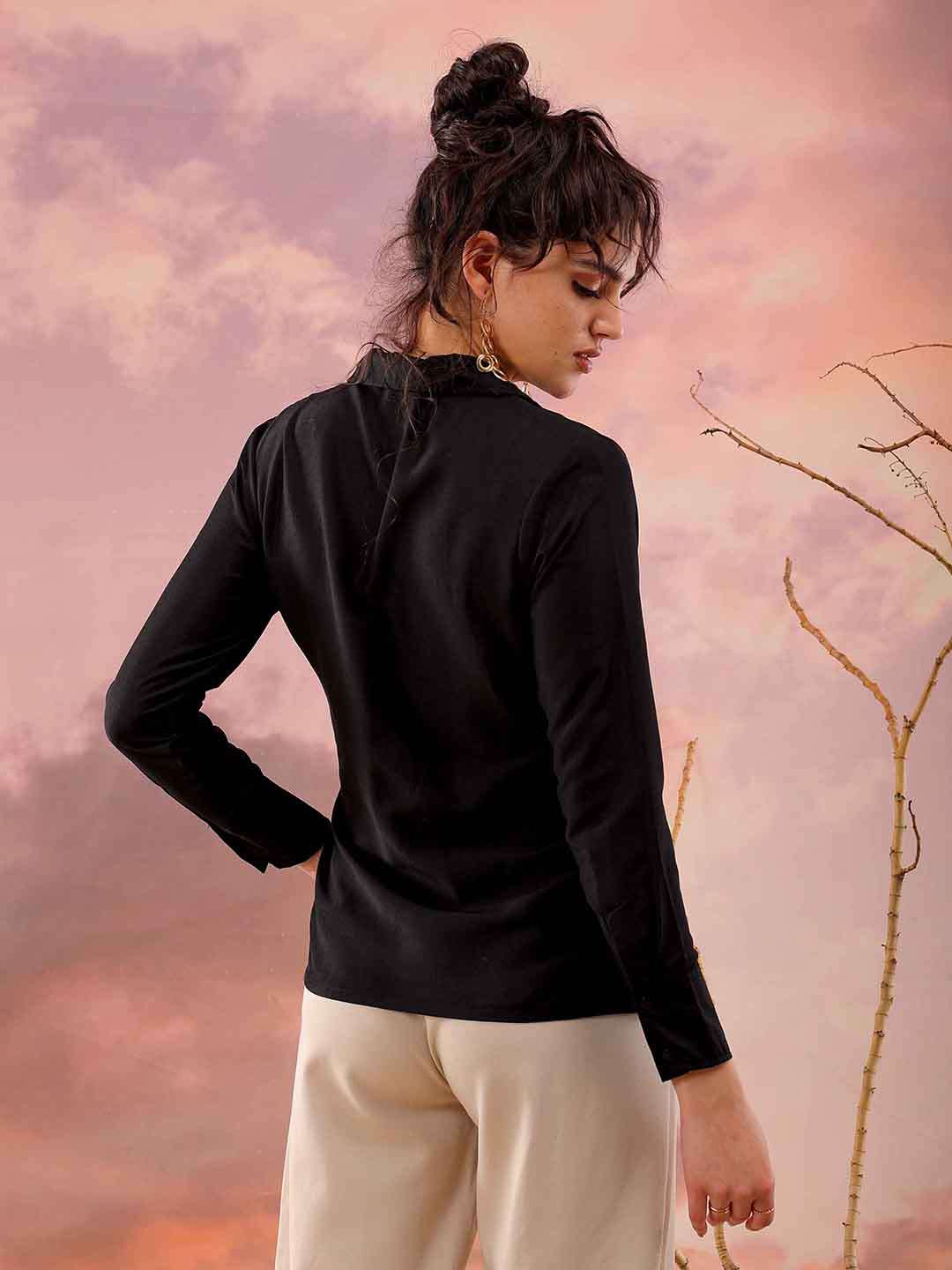Freehand by The Indian Garage Co Women Solid Top - view 4