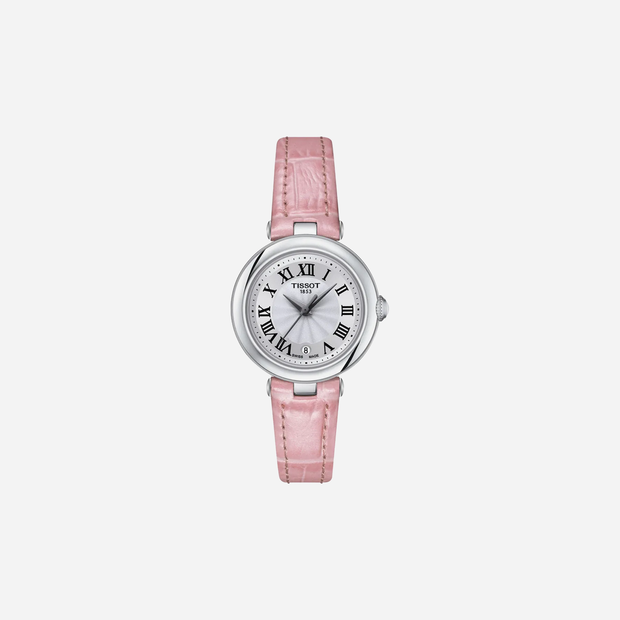 Tissot Bellissima Small lady White Dial 26mm Leather Strap Swiss Quartz Watch