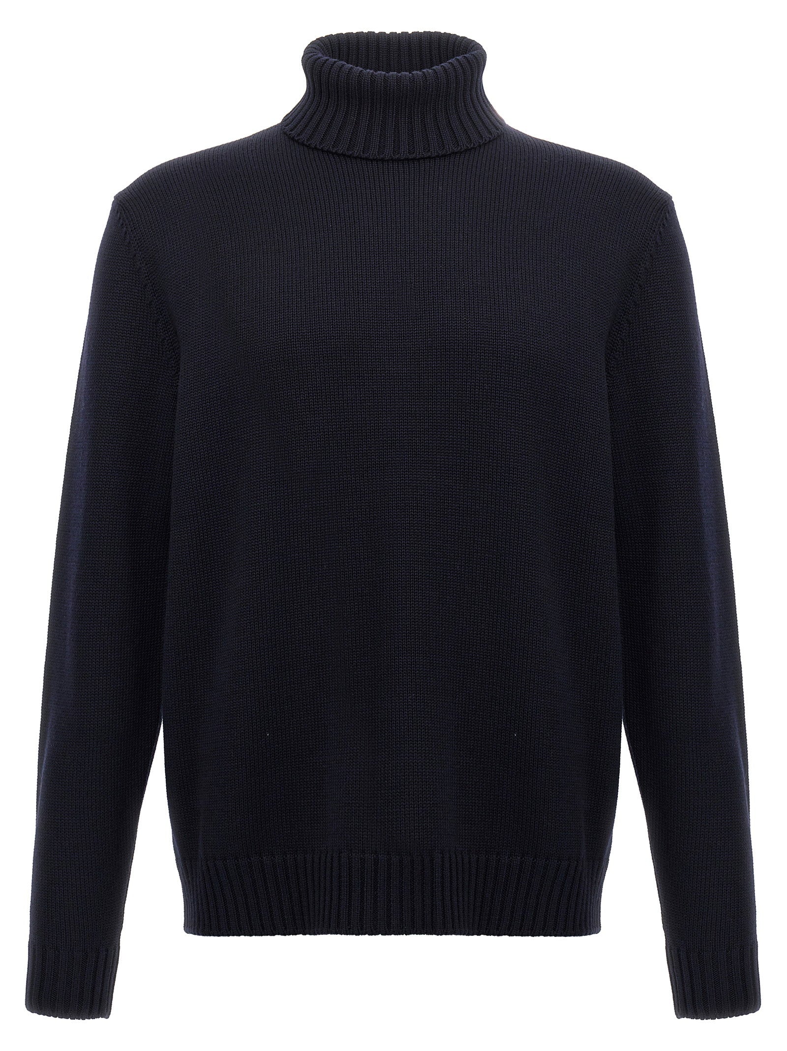 Zanone Turtle-neck Sweater – 100% virgin wool