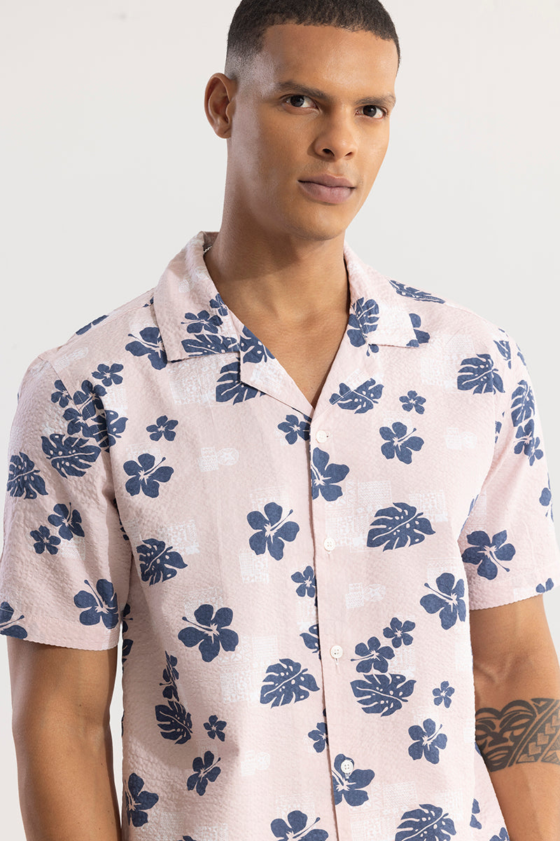 SNITCH Chestnut Pink Seersucker Shirt - view 5