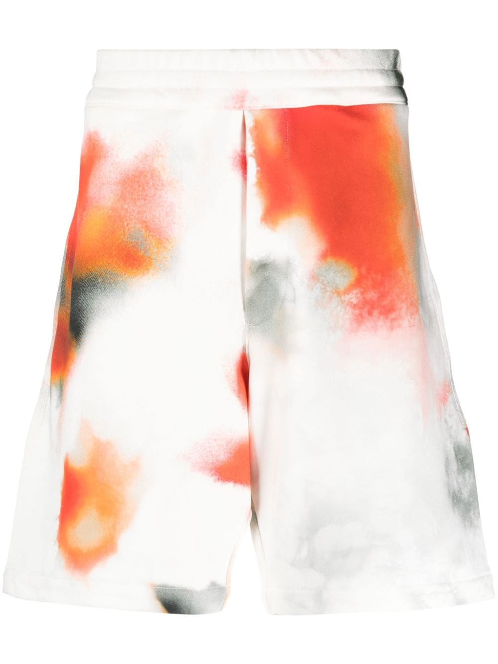Alexander McQueen Tie-dye bermuda shorts – 100% cotton