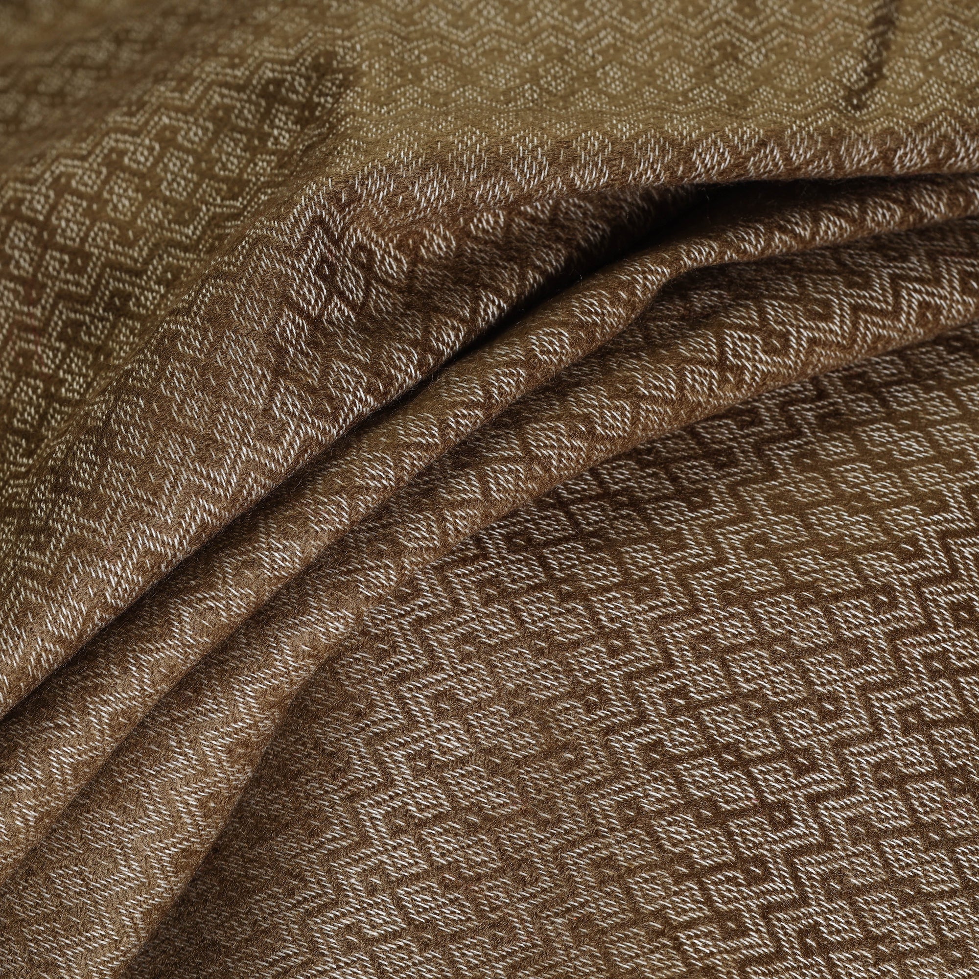ITOKRI CRAFTS INITIATIVE Brown - Acrylic Fine Wool Fabric 25