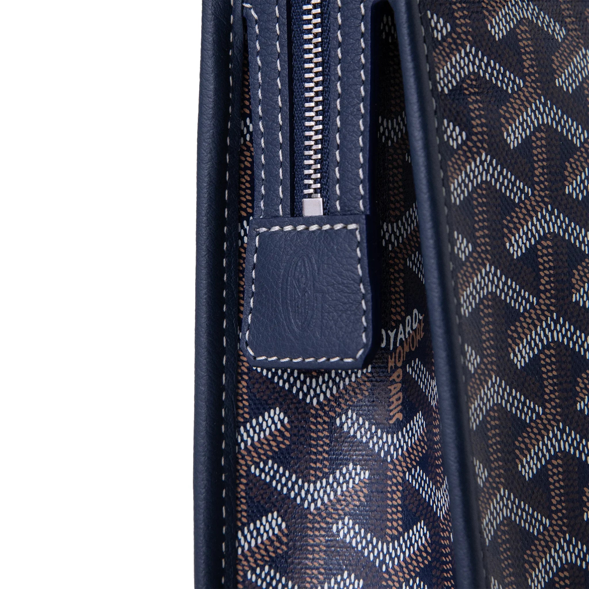 Goyard Jouvence MM Washbag Navy Blue - view 5
